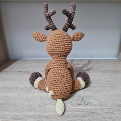 Rudolph the Reindeer - UK Terminology - Amigurumi