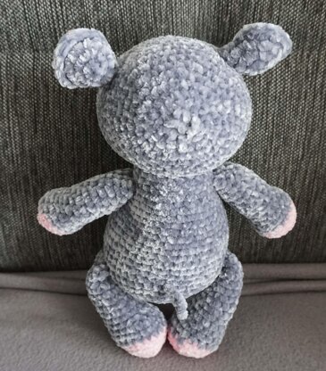 Crochet Pattern for the Hippo Taddle!