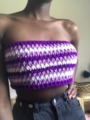 Alpine Stitch crochet bandeau