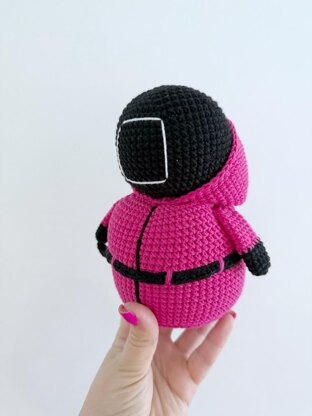 Squid Game inspired gnome