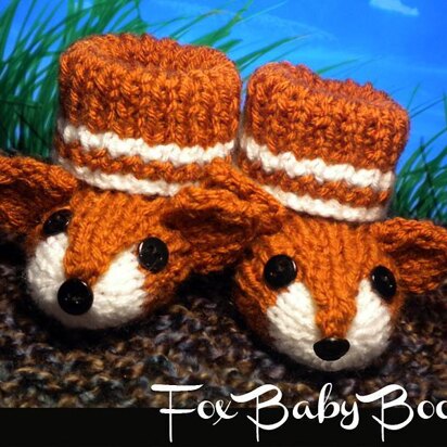 Fox Baby Booties