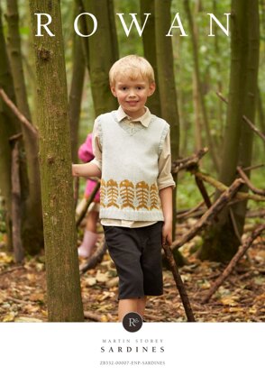 Sardines Vest in Rowan Summerlite DK - Downloadable PDF