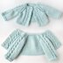 Cardigan + booties for 14-16"/36-40 cm Waldorf Doll
