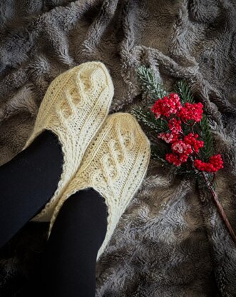 Christmas Morning slippers