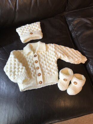 Baby Cardigan Set
