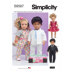 Simplicity 18" Doll Clothes S9567 - Paper Pattern, Size OS (One Size Only)