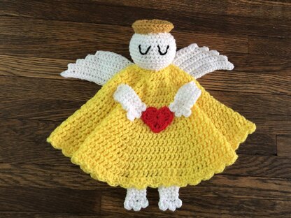 Angel Baby Lovey Blanket