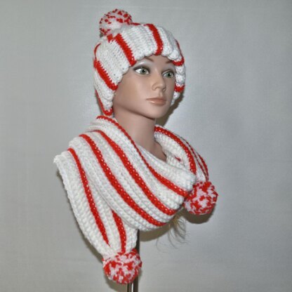 Candy Cane Combo - Scarf