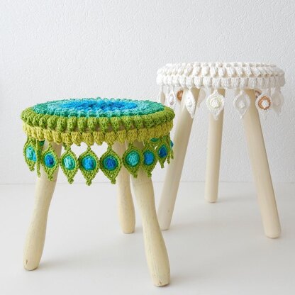 Feather stool deals