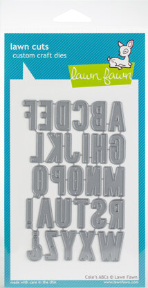 Lawn Fawn Lawn Cuts Custom Craft Die - Cole's ABC's