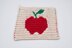 Apple Mosaic Crochet Dishcloth