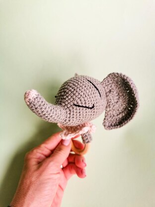 Hanno, the Elephant rattle