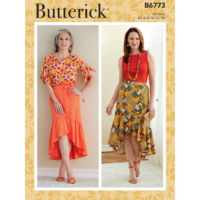 Butterick Misses' Skirt B6773 - Sewing Pattern
