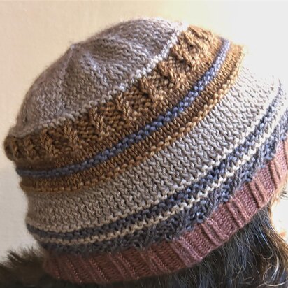 Metallic Twist Hat