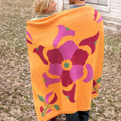 Flower Power Throw in Spud & Chloe Sweater - 9512 