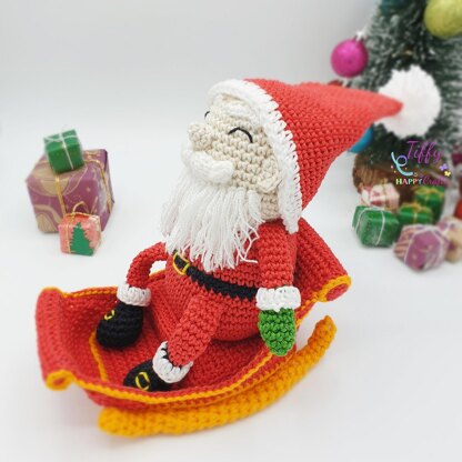 Santa Claus With Sleigh