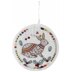Un Chat Dans L'Aiguilles Christmas Rabbit Embroidery Kit