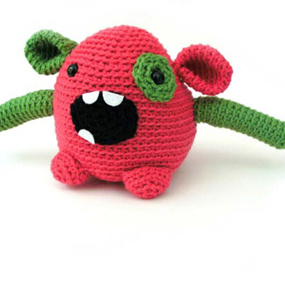 Bixi The Monster Toy in Ella Rae Classic Wool