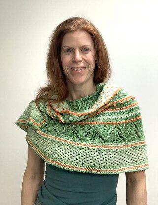 Fairy Correspondence Shawl