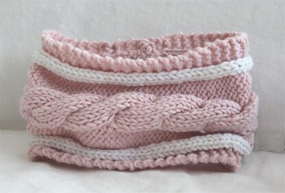 Child's Cable Cowl