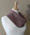 Lattice and Purl Cowl