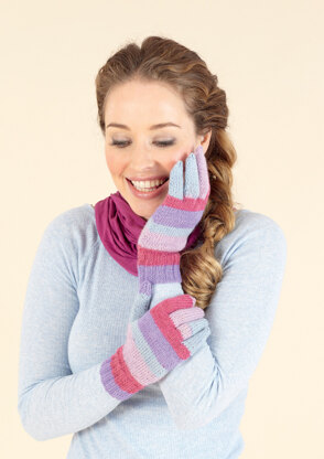 Knit and Crochet Accessories in Sirdar Heart & Sole - 7317 - Downloadable PDF