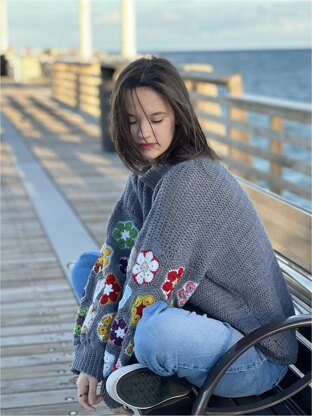 African Flower Sweater