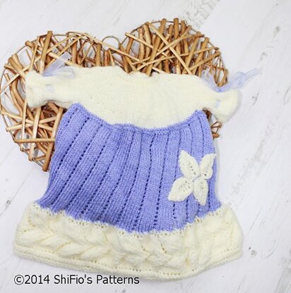 Thistle Dress Knitting Pattern #140
