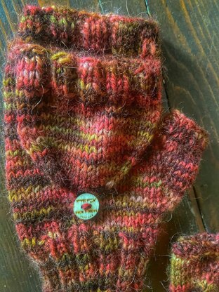 Flip Top Fingerless Gloves