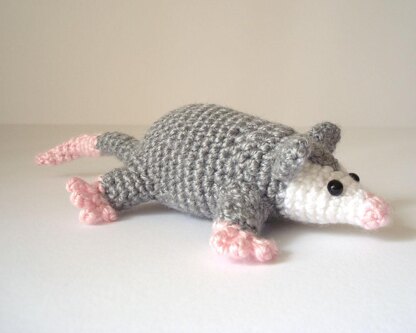 Opossum Stuffed Animal sewing pattern - Sew Modern Kids