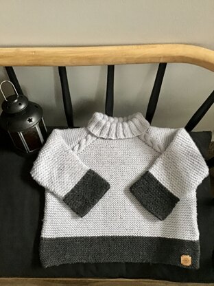 Stormy Skies Sweater