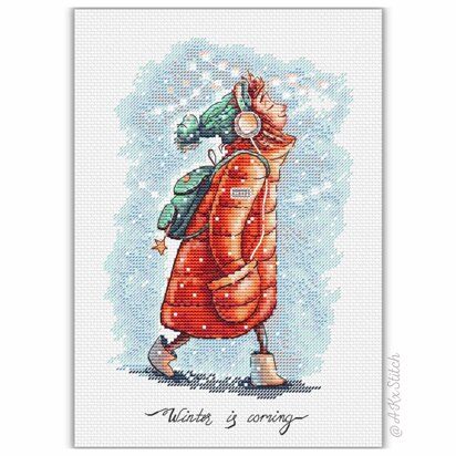 Winter is Coming Cross Stitch PDF Pattern