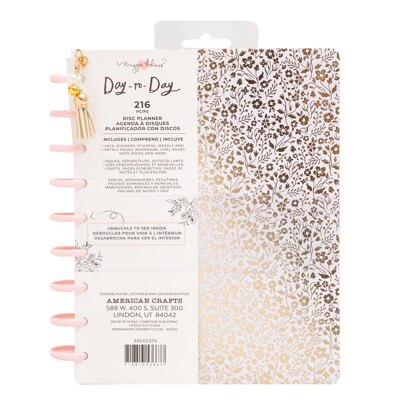 American Crafts Maggie Holmes - Day to Day Freestyle Gold Floral
