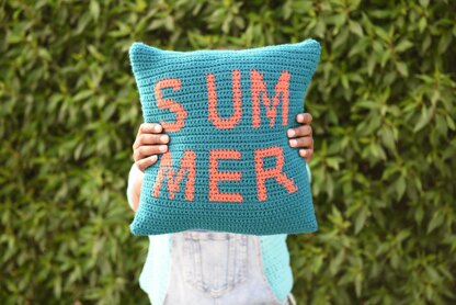 Summer Pillow Cover