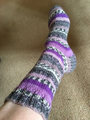First attempt at socks