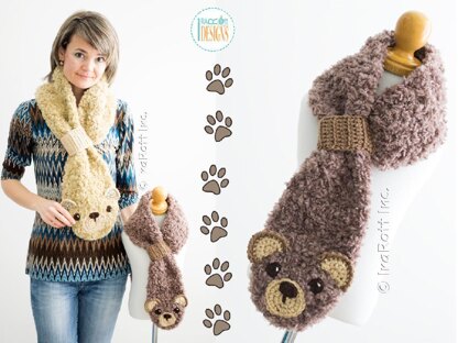 Dream Cloud Teddy Bear Scarf