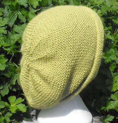 GARTER STITCH SLOUCH KNITTING PATTERN - MADMONKEYKNITS