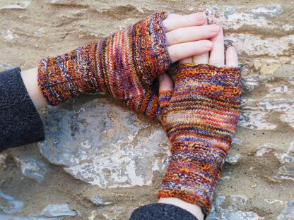 Fretta Fingerless Mitts