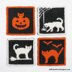 Halloween Cat Coasters