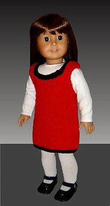 Knitting Pattern, Doll Clothes, Fits American Girl Doll,18 inch dolls. PDF, 017