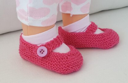 Katrina - 4ply baby shoes