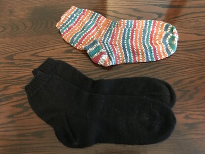 More Christmas Socks for George