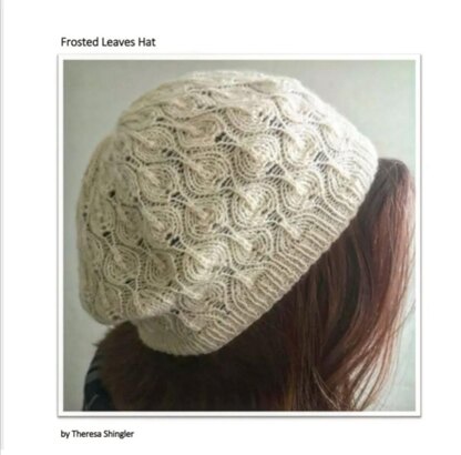 Frosted Leaves Hat