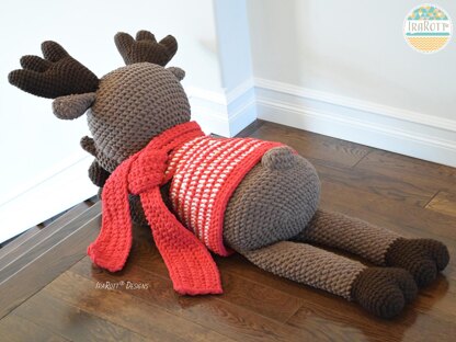 Eh Moose Big Amigurumi