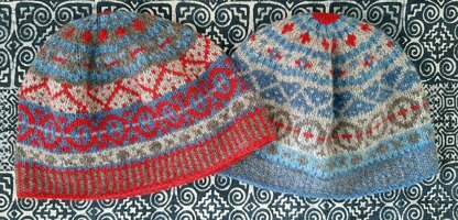 Ultra Fair Isle Beanies