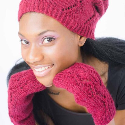 Illilouette Hat & Mitts in Juniper Moon Farm Herriot - PDF