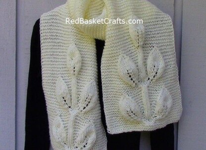 Mount Leaf Scarf - 3D Knit