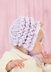 Baby’s Bonnets and Helmet in Sirdar Snuggly Pearls DK - 4549 - Downloadable PDF