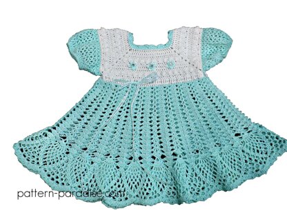 Popcorn Dress Crochet pattern by Pattern Paradise | Knitting Patterns ...