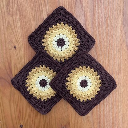 Boho Sunflower Trivet